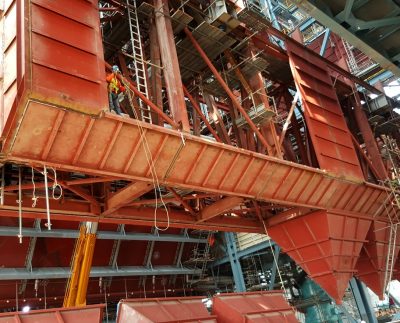Boiler Ducting Site Assembly
