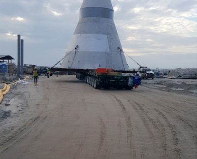 Bunker Transport By Multi Axial Trailer