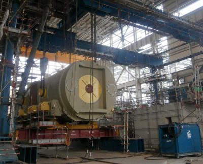 Gas Turbine Generator Lifting