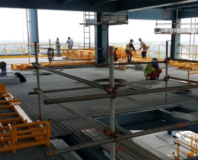 Grating and Handrail Installation