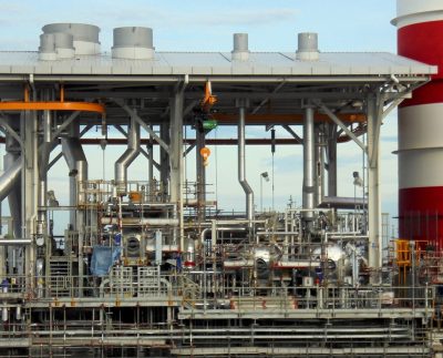 Overview of HRSG Roof Top Piping With Insulation