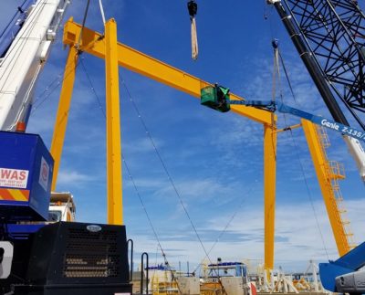 Sea Water Intake Gantry